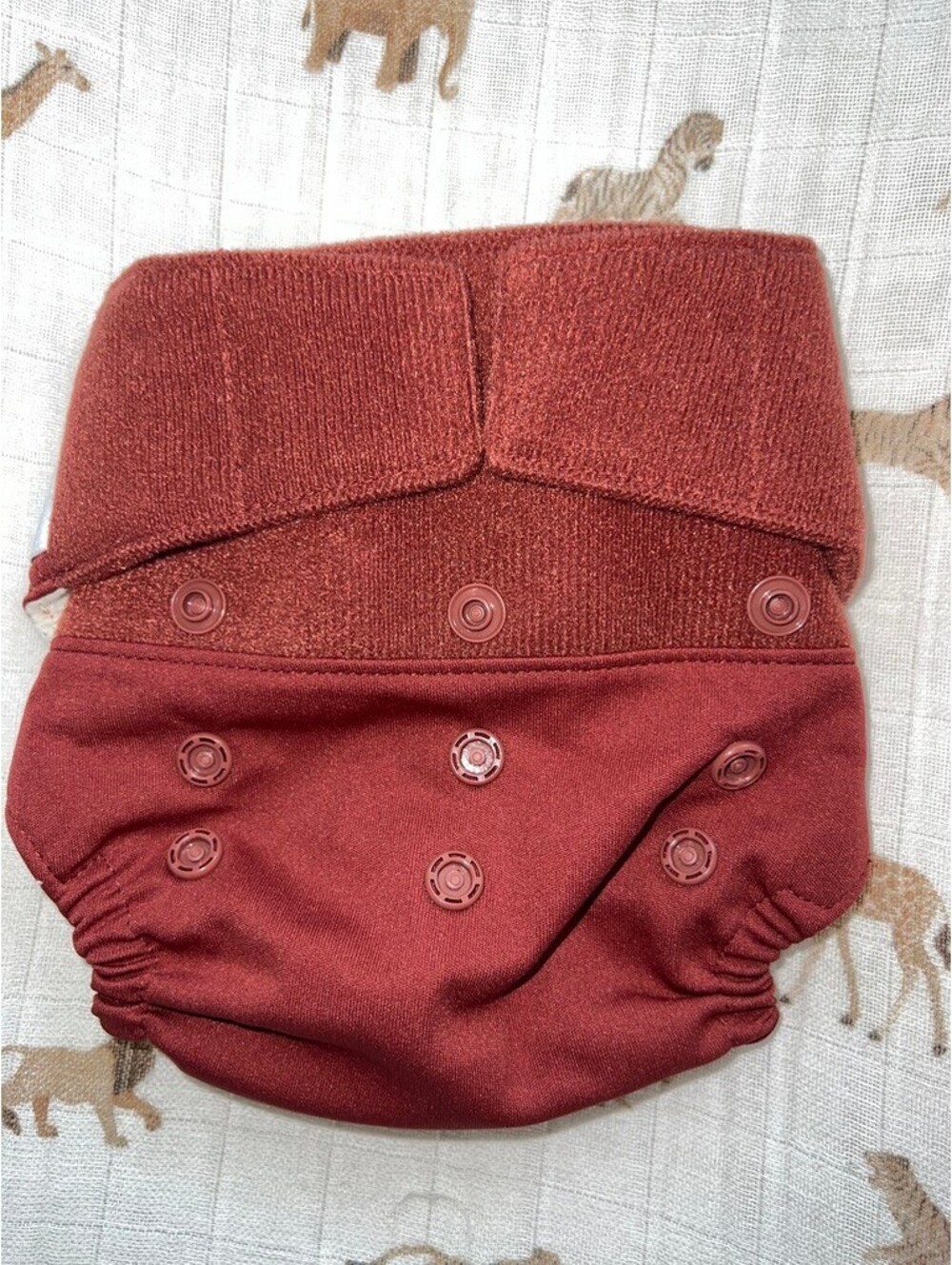 NWOP velcro Grovia Hybrid Diaper Shell Masala